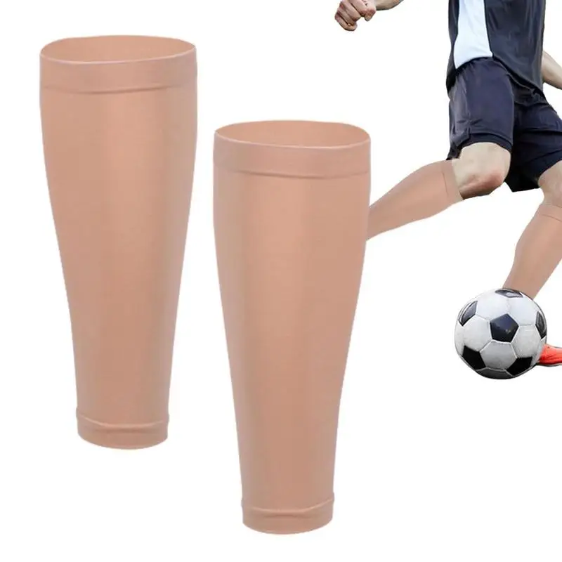 Compression Vasikas Varrukatega Meeste Ja Naiste Shin Splint Footless Kompressiooni Sokid Koolitus Töötab Jalgpalli Leg Relief - 0