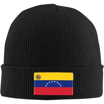 Lipu Venezuela Riigi Beanie Müts Meestele Naiste Soe Hubane Koo Kolju ühise Põllumajanduspoliitika Akrüül Talve Mütsid