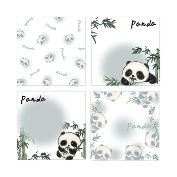 Loominguline Märkmete Panda Postitatud Ta Padjad Cartoon Sile Kirjalikult Memo Pad Kooli ja Klassi Office 50 Lehte