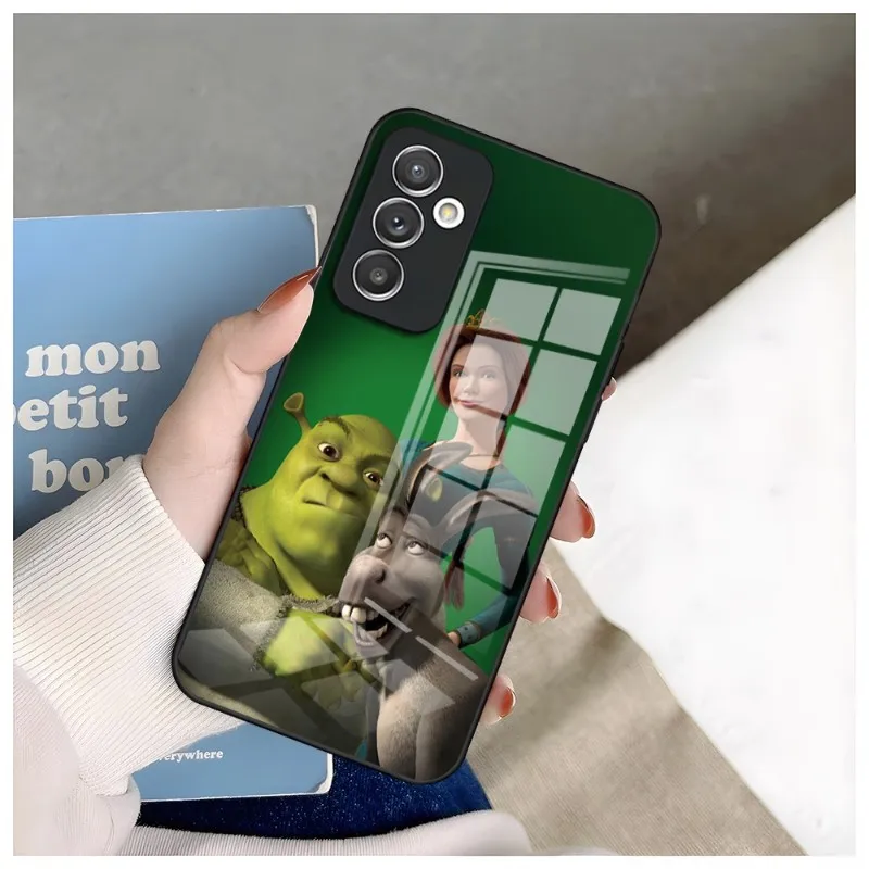 Peace S-Shreks Telefoni Puhul Samsungi A14 A52 A54 A21 A71 A20 A31 A12 A51 A40 A32 A72 A30 A34 Karastatud Klaasist Kate - 5