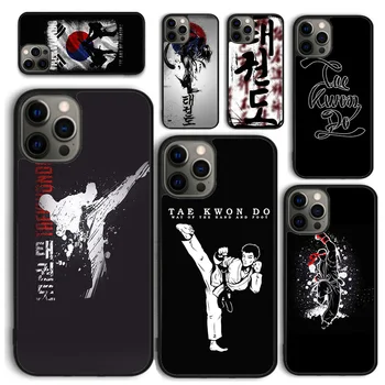 Kungfu Taekwondo Telefon Case for iPhone 15 14 12 13 mini 6 7 8 PLUS X XS XR 11 PRO MAX SE 2020 tagakaas Fundas Kest