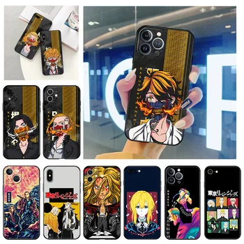 Anti-Drop Pehme Telefoni Case For iphone 15 14 Pro 13 12 Mini 11 XS Max SE XR 7 8 15Plus Super Tokyo Revengers Kvaliteetne Kate