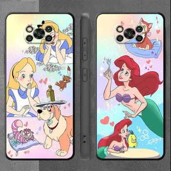 AF6895_Pretty Disney Printsess Alice Kate Telefoni puhul Xiaomi Poco X4 GT F1 X4 Pro 5G C40 X3 NFC F5 M3 M4 Pro C55 C51 M5