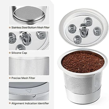 Kohvi Filter Sobib Keurig Viie Auguga K-Tassid, Kohvi Filter Podi Keurig Supreme Plus Kohvimasin