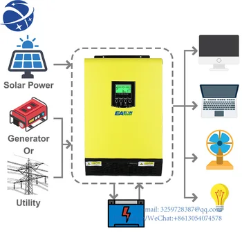 YYHC Valmis Varus Uus Saabumist 2023 Päikeseenergia Toodete 48V 5000 6000 w Hybrid Inverter mppt Eest vastutav