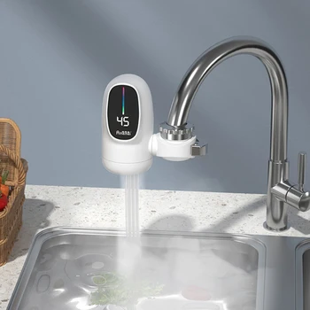 Köök On Kodu Vahetu Elektriline Veeboiler Kraan Kolm Sekundit Kütte Intelligentne Digitaalne Ekraan Kuuma Ja Külma Kahesuguse Kasutusega Kraan