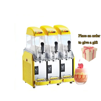 Kaubandus Täisautomaatne Kolme Silindri Külmutatud Joogi Masin Piima Tee Restoran, Kohvik Lume Sulamine Masin