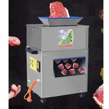 Kana, Loomaliha, Sealiha Cube Lõikur Masin Kaubanduslikul Külmutatud Liha Kuubikuteks Lõikamine Liha Dicer Masin