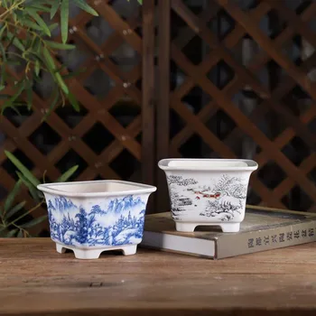 Lille Bonsai Pott Traditsioon Cina Succulents Aia Kaunistamiseks