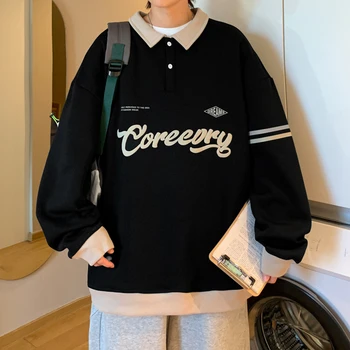 Meeste Vintage Harajuku Kawaii Hupparit 2023 Mens Streetwear Põhjuslik Jaapani Sviitrid Mees Naiste Korea Fashion Prindi Topp